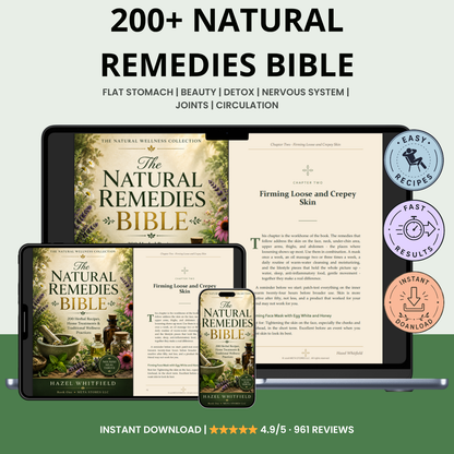 200+ Natural Remedies Bible